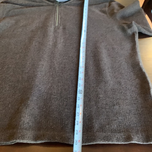 Wind River 1/4 Zip Cotton Blend Pullover Sweater Modern Fit Brown Size 2XL NEW - Picture 15 of 15